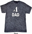 Number 1 Dad Mineral Tie Dye Shirt