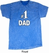 Number 1 Dad Mineral Tie Dye Shirt