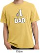 Number 1 Dad Pigment Dyed Shirt