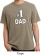 Number 1 Dad Pigment Dyed Shirt