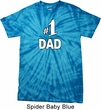 Number 1 Dad Spider Tie Dye Shirt