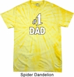 Number 1 Dad Spider Tie Dye Shirt