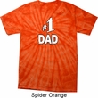 Number 1 Dad Spider Tie Dye Shirt