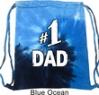 Number 1 Dad Tie Dye Bag