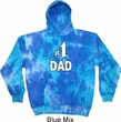 Number 1 Dad Tie Dye Hoodie