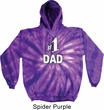 Number 1 Dad Tie Dye Hoodie