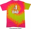 Number 1 Dad Tie Dye Shirt