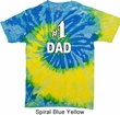 Number 1 Dad Tie Dye Shirt