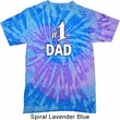 Number 1 Dad Tie Dye Shirt