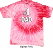 Number 1 Dad Tie Dye Shirt
