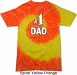 Number 1 Dad Tie Dye Shirt