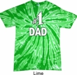 Number 1 Dad Twist Tie Dye Shirt