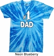 Number 1 Dad Twist Tie Dye Shirt
