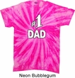 Number 1 Dad Twist Tie Dye Shirt
