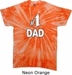 Number 1 Dad Twist Tie Dye Shirt