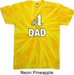 Number 1 Dad Twist Tie Dye Shirt