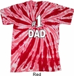 Number 1 Dad Twist Tie Dye Shirt