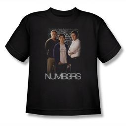 Numbers Shirt Kids Cast Black T-Shirt Numbers Shirt Kids Cast Black T-Shirt