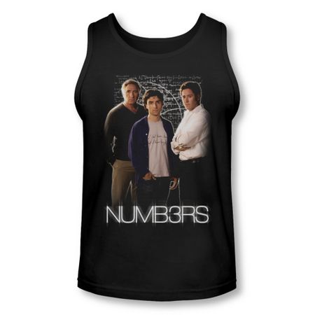 Numbers Shirt Tank Top Cast Black Tanktop