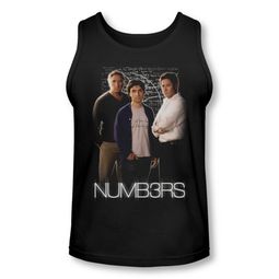 Numbers Shirt Tank Top Cast Black Tanktop Numbers Shirt Tank Top Cast Black Tanktop