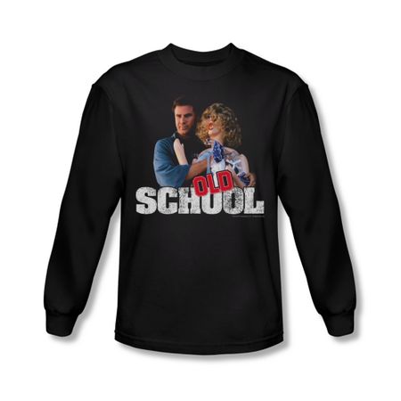 Old School Shirt Frank And Friend Long Sleeve Black Tee T-Shirt