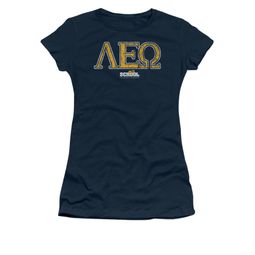Old School Shirt Juniors Leo Navy Tee T-Shirt