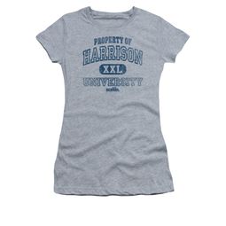 Old School Shirt Juniors Property Of Harrison Athletic Heather Tee T-Shirt Old School Shirt Juniors Property Of Harrison Athletic Heather Tee T-Shirt