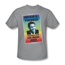 Old School Shirt Mitchapalooza Adult Silver Tee T-Shirt