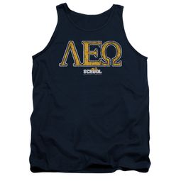 Old School Tank Top Leo Navy Tanktop