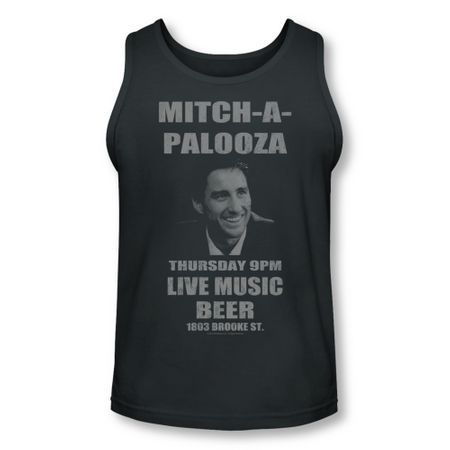 Old School Tank Top Mitchapalooza 2 Charcoal Tanktop