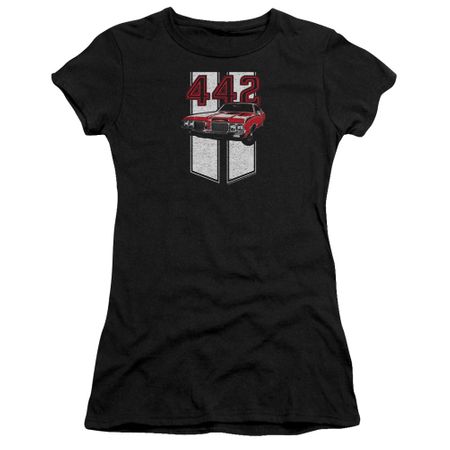 Oldsmobile Juniors Shirt 442 Black T-Shirt