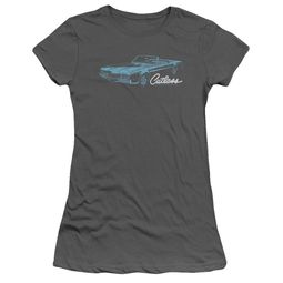 Oldsmobile Juniors Shirt 68 Cutlass Charcoal T-Shirt Oldsmobile Juniors Shirt 68 Cutlass Charcoal T-Shirt