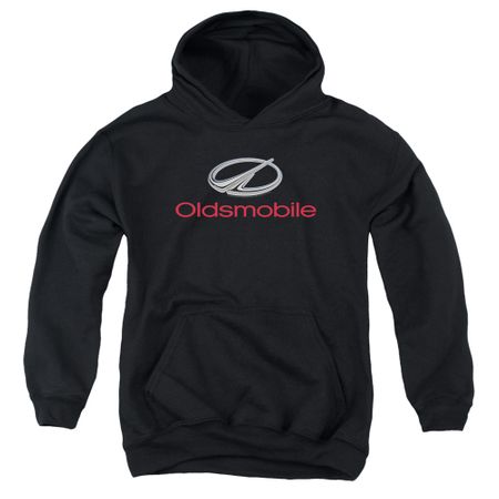 Oldsmobile Kids Hoodie Modern Logo Black Youth Hoody