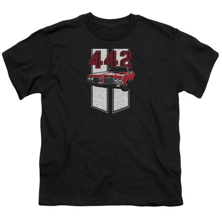Oldsmobile Kids Shirt 442 Black T-Shirt