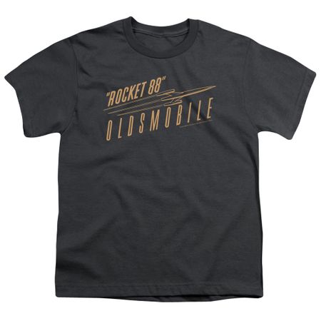 Oldsmobile Kids Shirt Rocket 88 Charcoal T-Shirt