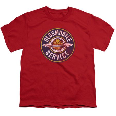 Oldsmobile Kids Shirt Vintage Service Red T-Shirt