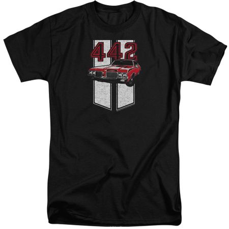 Oldsmobile Shirt 442 Black Tall T-Shirt