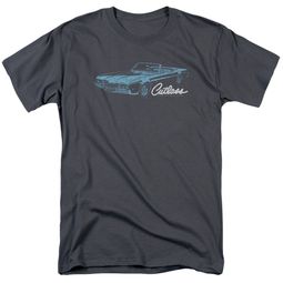 Oldsmobile Shirt 68 Cutlass Charcoal T-Shirt Oldsmobile Shirt 68 Cutlass Charcoal T-Shirt