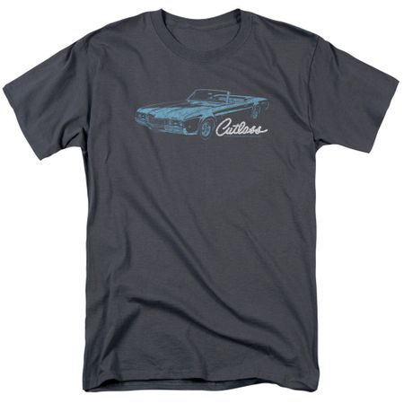 Oldsmobile Shirt 68 Cutlass Charcoal T-Shirt