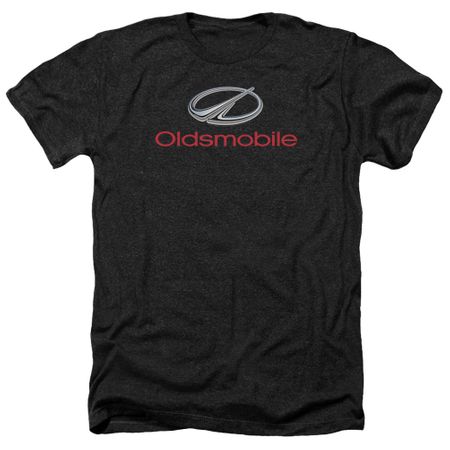 Oldsmobile Shirt Modern Logo  Heather Black T-Shirt