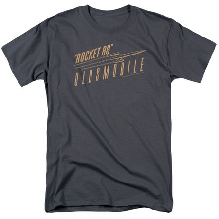 Oldsmobile Shirt Rocket 88 Charcoal T-Shirt