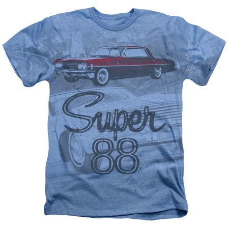 Oldsmobile Shirt Super 88 Heather Light Blue T-Shirt
