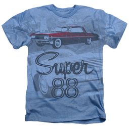 Oldsmobile Shirt Super 88 Heather Light Blue T-Shirt