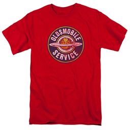 Oldsmobile Shirt Vintage Service Red T-Shirt