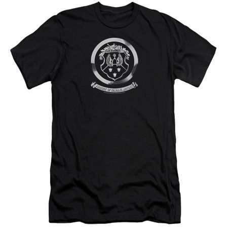 Oldsmobile Slim Fit Shirt 1930's Crest Emblem Black T-Shirt