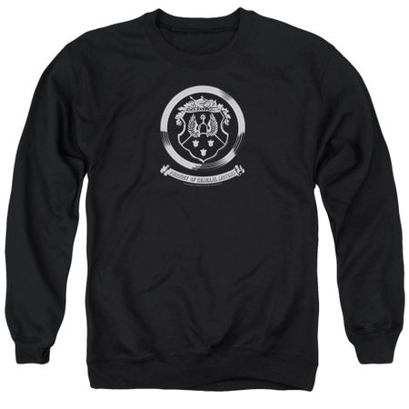 Oldsmobile Sweatshirt 1930's Crest Emblem Adult Black Sweat Shirt