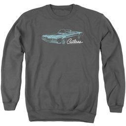 Oldsmobile Sweatshirt 68 Cutlass Adult Charcoal Sweat Shirt Oldsmobile Sweatshirt 68 Cutlass Adult Charcoal Sweat Shirt