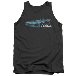 Oldsmobile Tank Top 68 Cutlass Charcoal Tanktop Oldsmobile Tank Top 68 Cutlass Charcoal Tanktop