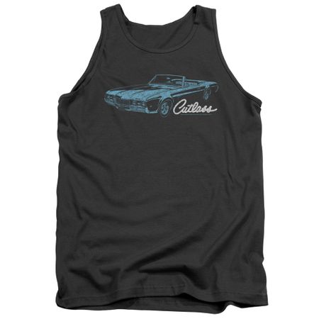 Oldsmobile Tank Top 68 Cutlass Charcoal Tanktop