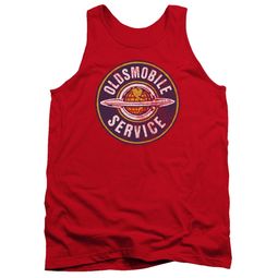 Oldsmobile Tank Top Vintage Service Red Tanktop